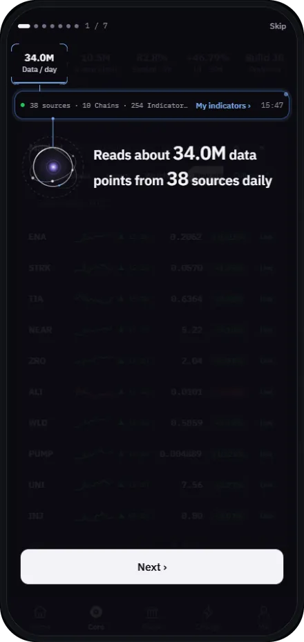 Hedger AI app guide, step 1 of 7: data intake